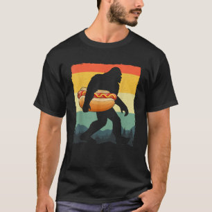 Camiseta Arte Divertido de Hot Dog para Hombres Mujeres Big