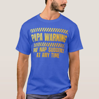 Camiseta Arte divertido de Papá para el abuelo de los nieto