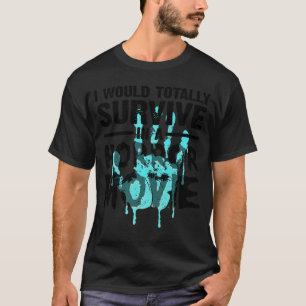 Camiseta Arte divertido de películas de terror para hombres