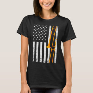 Camiseta Arte divertido de trombón para hombres y mujeres d