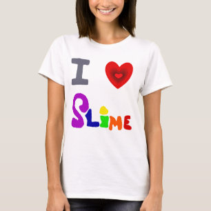 Camiseta Arte divertido del limo del amor de I