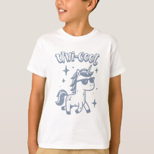 Camiseta Arte Divertido Unicornio Cool Único