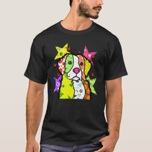 Camiseta Arte Divertido y Genial Estrella Laborador Retriev