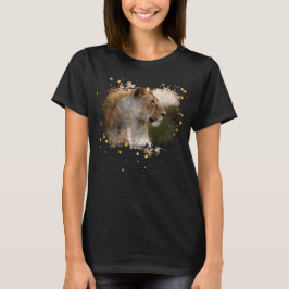 Camiseta *~* Arte dorado Celestial AP23 LONERÍA artística