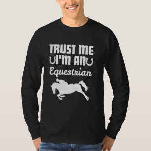 Camiseta Arte ecuestre divertido para hombres y mujeres jin