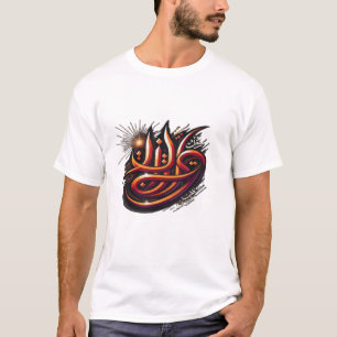 Camiseta Arte elegante de caligrafía árabe - Islamismo mode