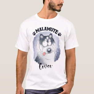 Camiseta Arte en Acuarela de Perro Esponjoso Amante de Alas