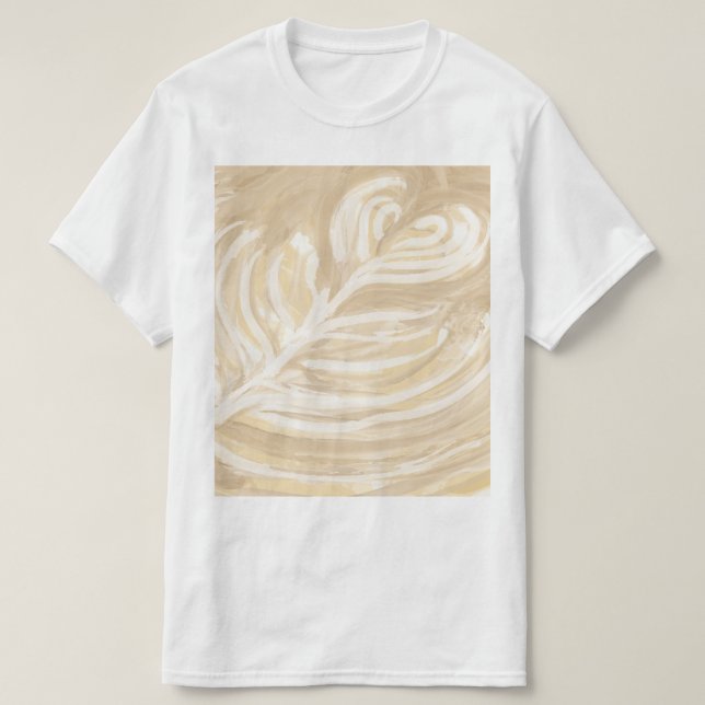 Camiseta arte en el corazón del café (Diseño del anverso)