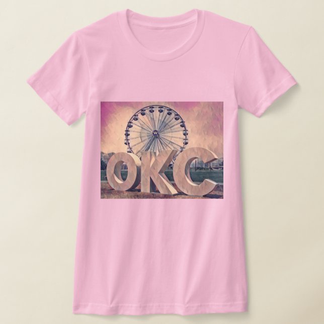 Camiseta Arte en el distrito de Wheeler de Oklahoma (Distribución)