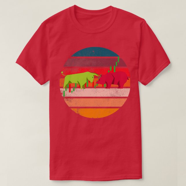 Camiseta Arte en el mercado de valores (Diseño del anverso)