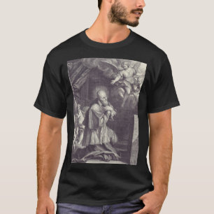 Camiseta Arte en negro y blanco de San Francisco de Sales