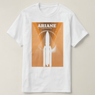 Camiseta Arte espacial Ariane Guiana Space Center