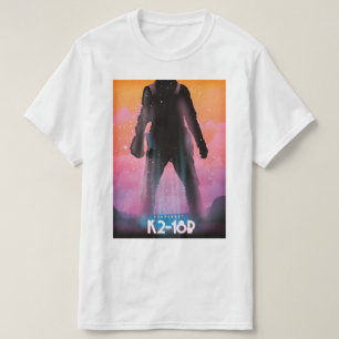 Camiseta Arte espacial del exoplaneta K2-18b