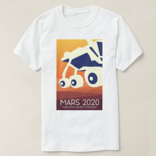 Camiseta Arte espacial del rover Mars 2020