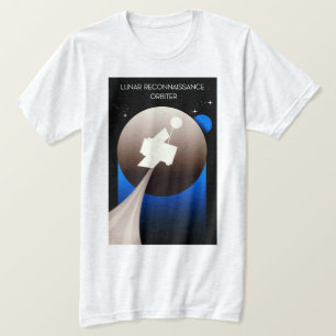 Camiseta Arte espacial orbital de reconocimiento lunar