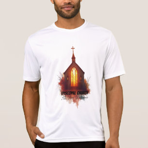 Camiseta Arte Esplash Episcopal - Todos son bienvenidos