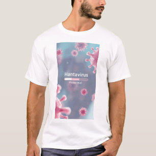 Camiseta Arte estético del microbio del Hantavirus – Camise