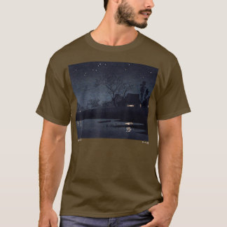 Camiseta Arte estético vintage japonés estrellado nocturno