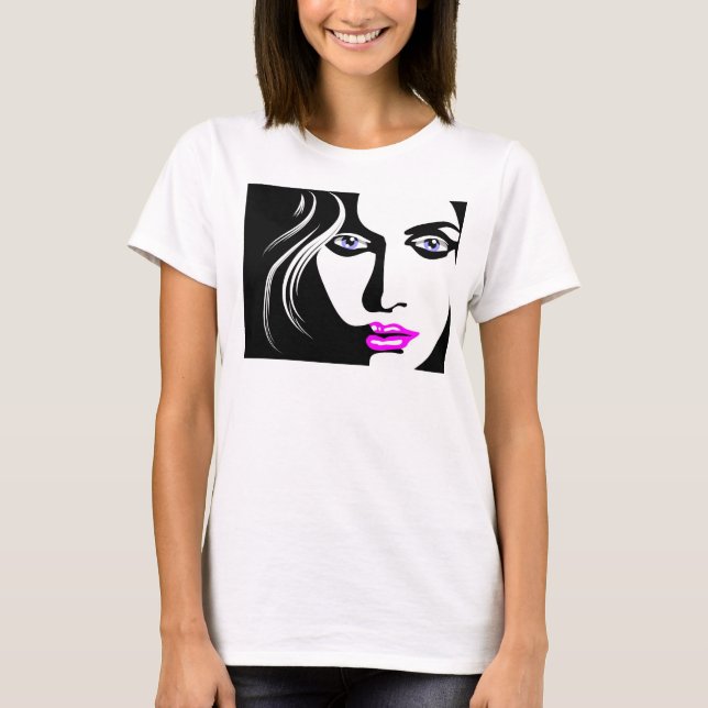 CAMISETA ARTE EXÓTICO FRENTE A MUJERES (Anverso)