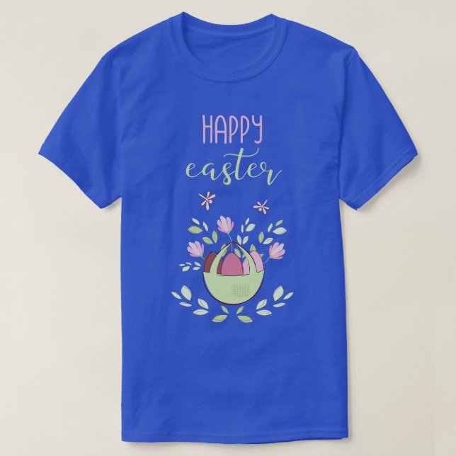 Camiseta Arte Feliz Pascua (Diseño del anverso)