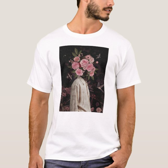 Camiseta Arte floral de Frank Moth (Anverso)