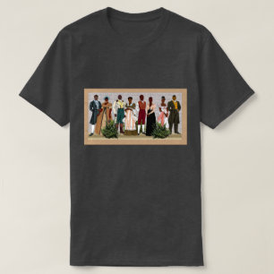 Camiseta Arte folclórico afroamericano