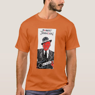 Camiseta Arte Folclórico del Blues de Robert Johnson