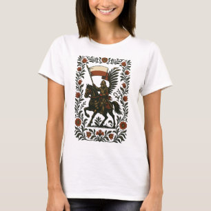 Camiseta Arte Folclórico del Husar Polaco