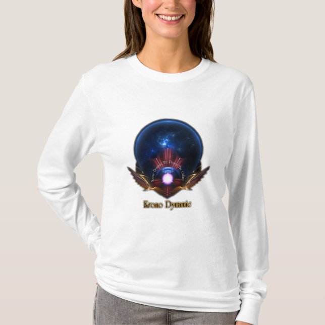 Camiseta Arte fractal dinámico de Krono (Anverso)