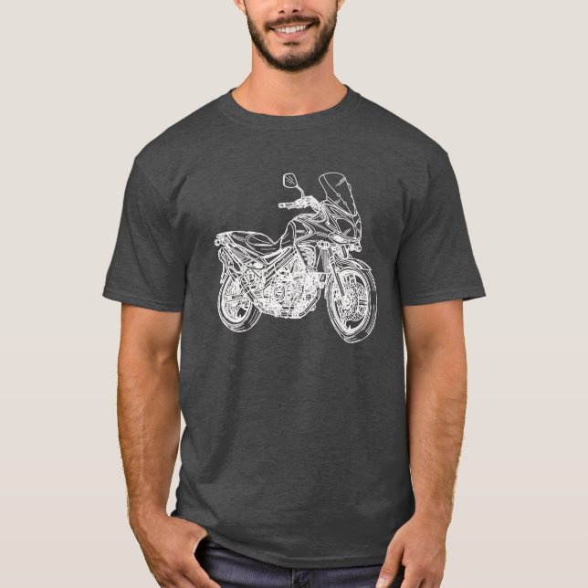 Camiseta Arte fresco de Sportbike (Anverso)