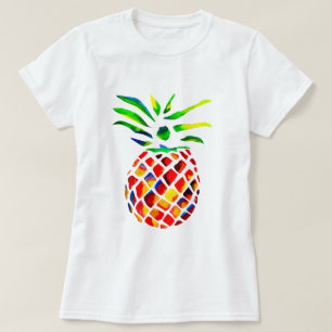 Camiseta Arte funky de piña