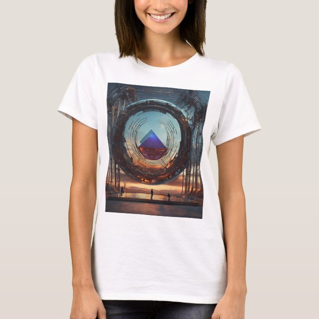 Camiseta Arte futurista (Anverso)