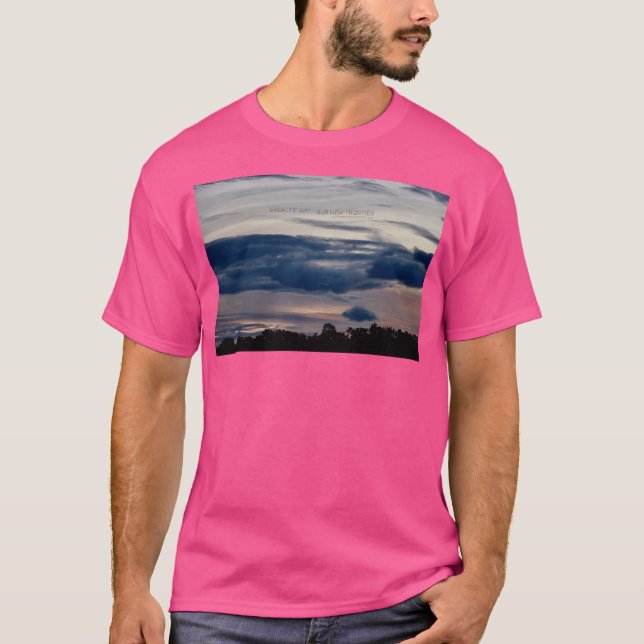 Camiseta Arte galáctico - Nuestra nueva frontera (Anverso)