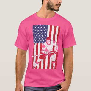 Camiseta Arte genial de hockey sobre hielo para hombres y m