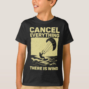 Camiseta Arte Genial de Kitesurfing para Hombres Mujeres Ki