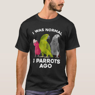 Camiseta Arte genial de loro para hombres y mujeres Cacatúa