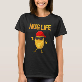 Camiseta Arte genial de nuggets de pollo para niños amantes