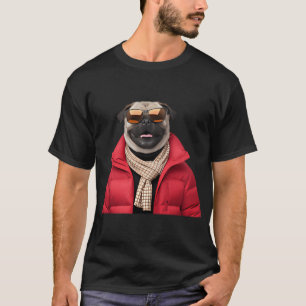Camiseta Arte genial de pug