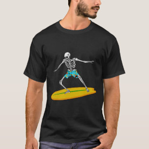 Camiseta Arte Genial de Surf para Hombres Mujeres Tabla de 