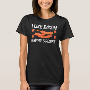 Camiseta Arte Genial de Tocino para Hombres Mujeres Cerdo T