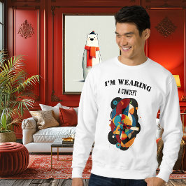 Camiseta Arte geométrico conceptual: humor abstracto modern