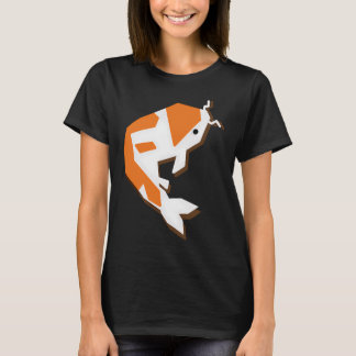 Camiseta arte geométrico "Soy un pez Koi" para todos los qu