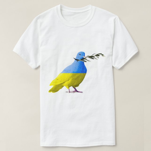 Camiseta Arte Girasol de Ucrania (Diseño del anverso)