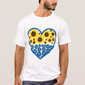 Camiseta Arte Girasol de Ucrania