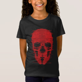 Camiseta Arte Glitch de Red Skull