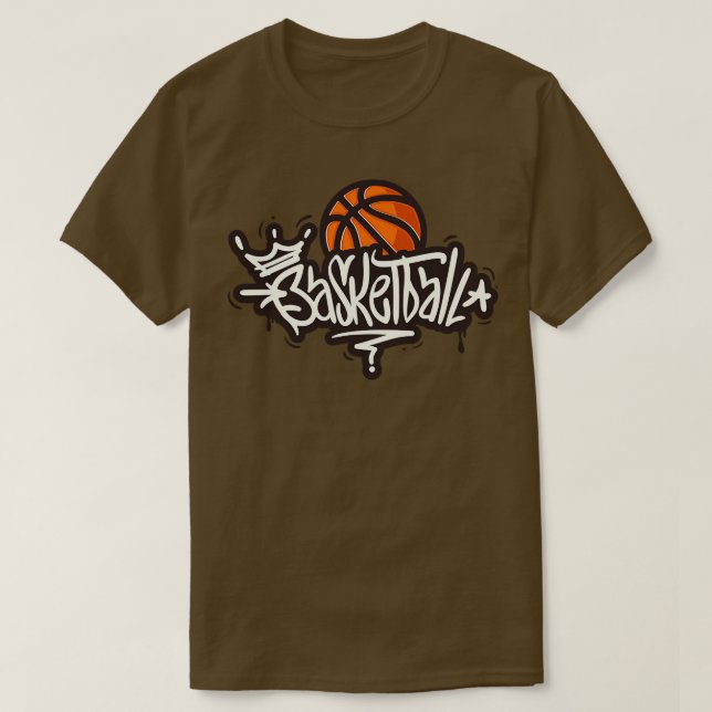 Camiseta Arte Grafi de Baloncesto (Diseño del anverso)
