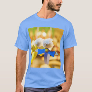 Camiseta Arte Gráfico de Ángeles Elegantes
