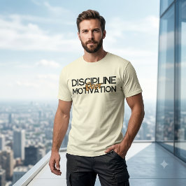 Camiseta Arte Gráfico de Disciplina Personalizada sobre Mot