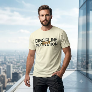 Camiseta Arte Gráfico de Disciplina Personalizada sobre Mot