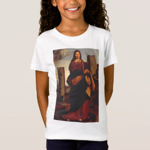Camiseta Arte gráfico de icono sagrado de Santa Bárbara